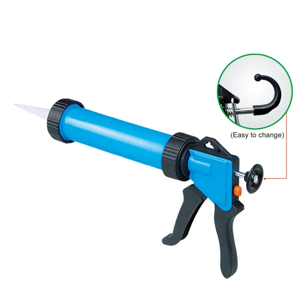 PP Body Nylon Handle Silicone Caulking Gun