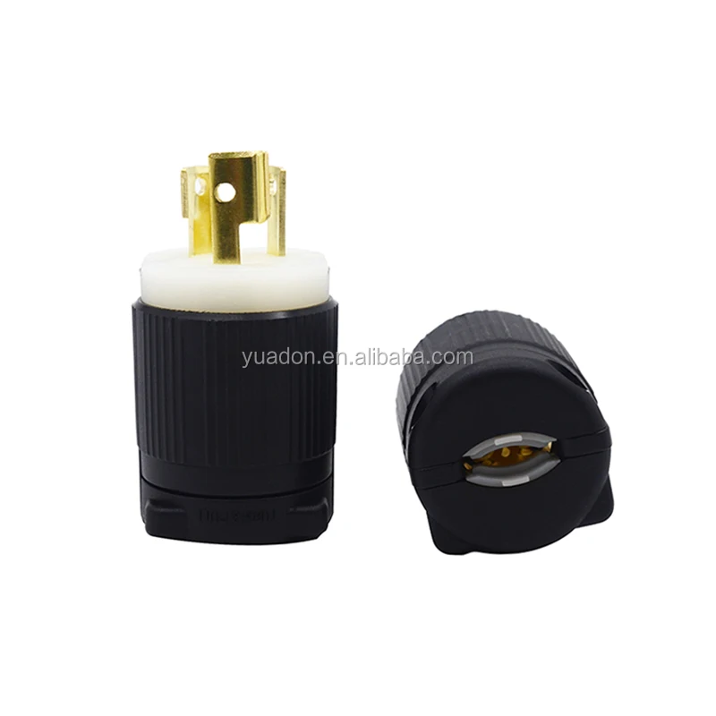 30A L14-30R Twist Locking 4-Wire Electrical Female Plug Connector Receptacle gf