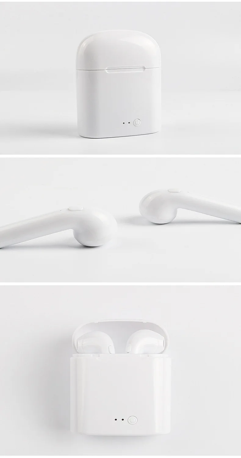 i7S TWS Wireless Headphone Portable Wireless Earphone i7S TWS With Charging Box Wireless Earbuds For iPhone For Android