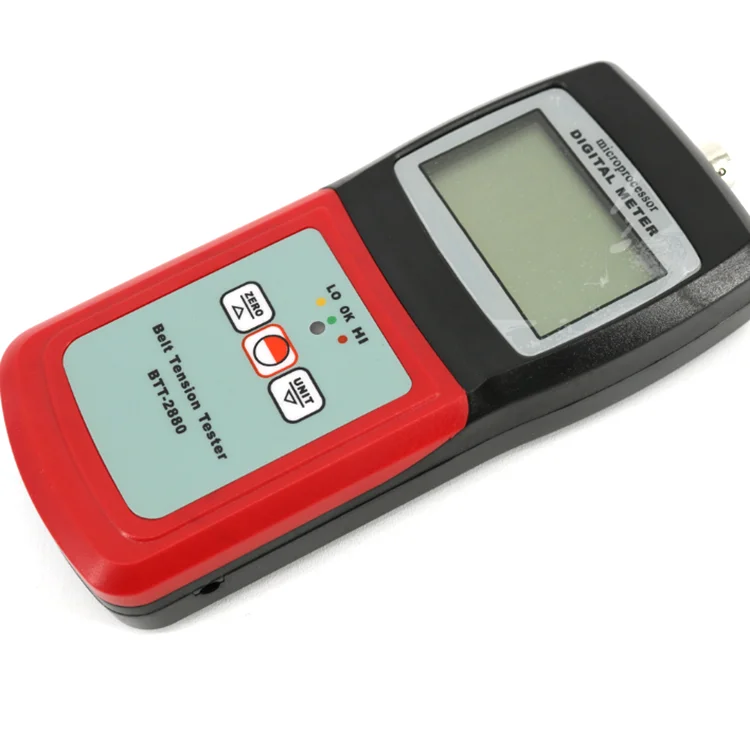 BTT-2880 New Belt Tension Meter BTT2880 with RS232 Software Range 0-750N / 0-120lb / 0-77Kg / 0-114Seems