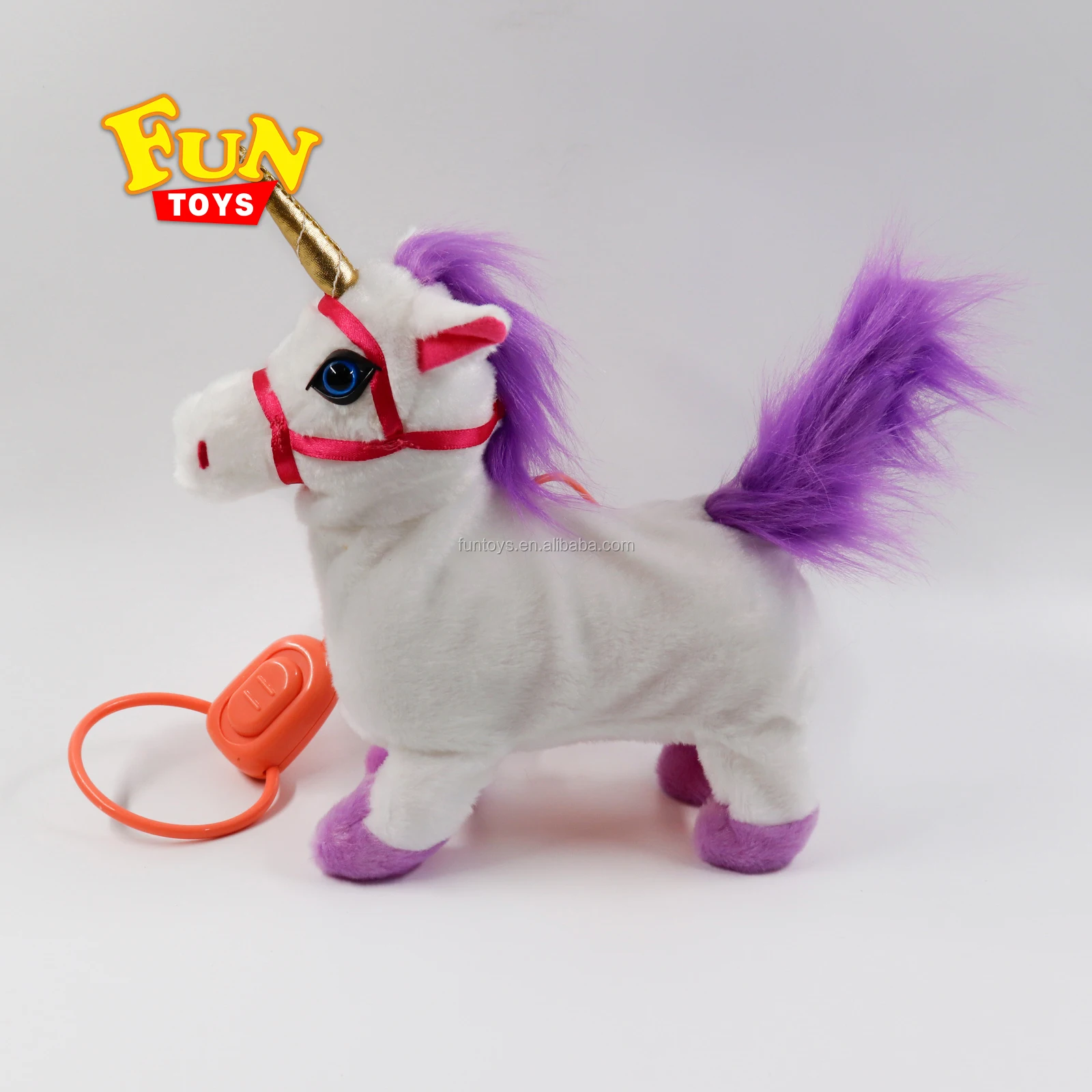 walking unicorn toy asda