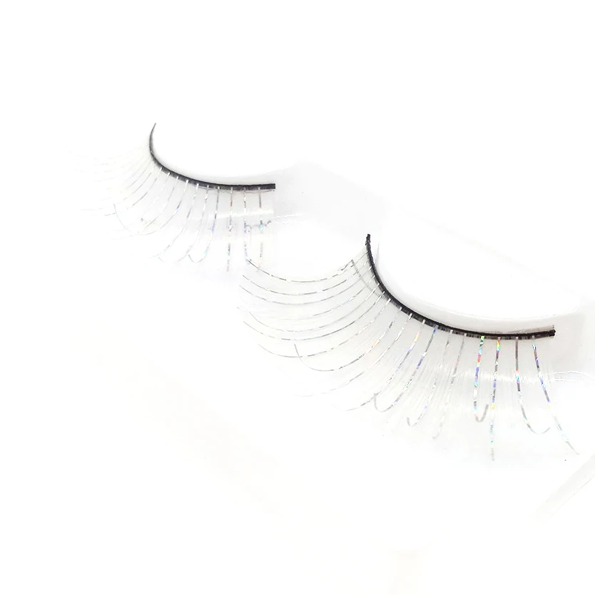 High Quality exaggerated stage dedicated carnival colored false eyelashes Halloween eyelashes