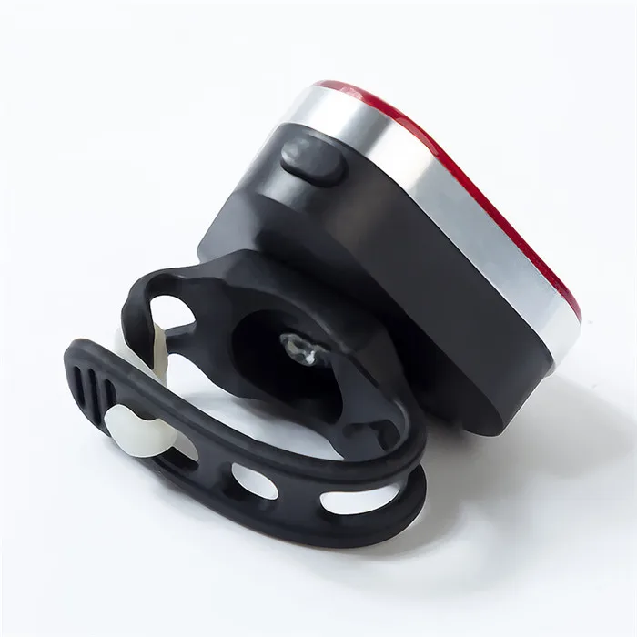 Triangle Bike Warning Taillight Safety USB Rechargeable Cycling Light Red Flash Light Bicycle Rear Lamp with Built-in Battery