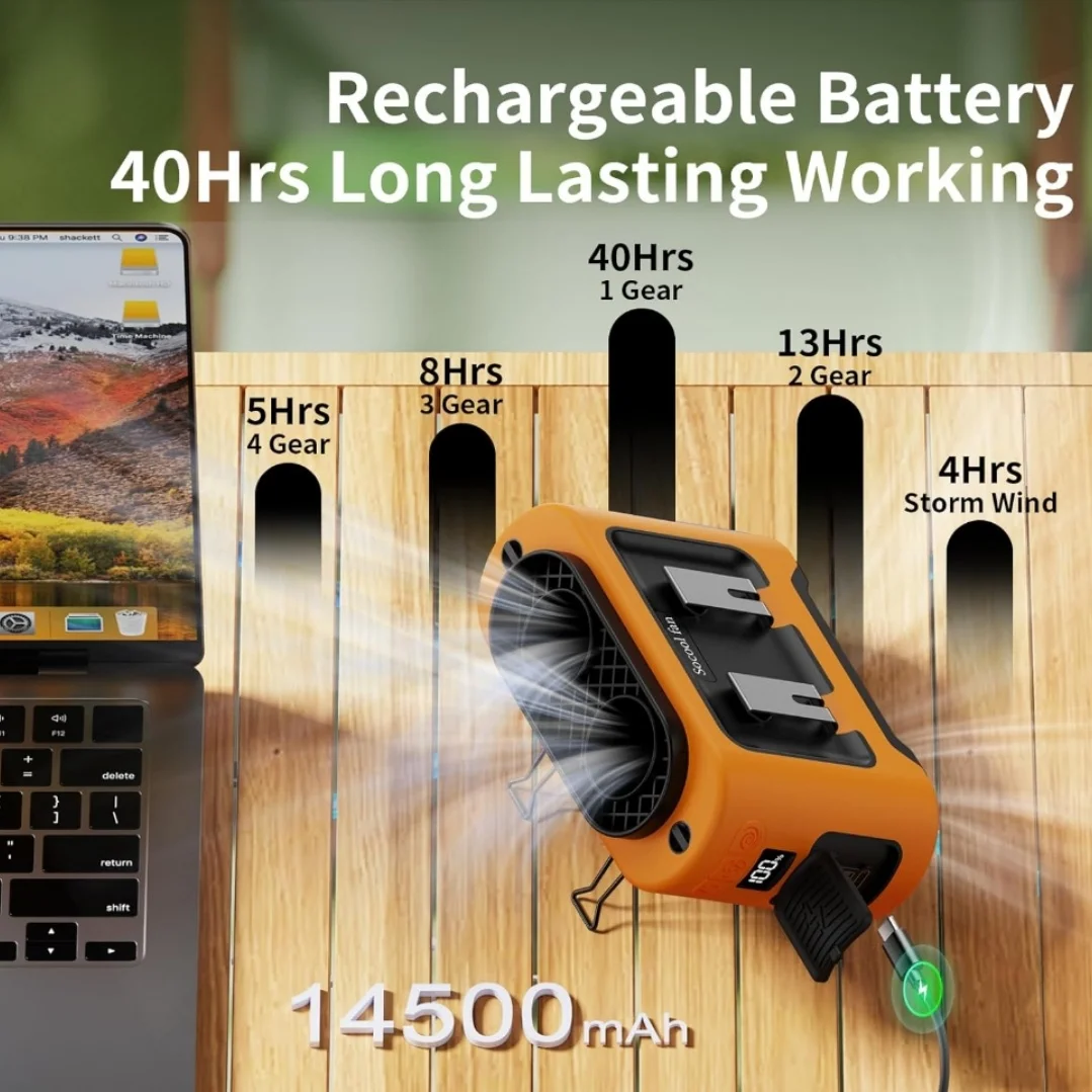 Socool Fan, 14500MAh, Portable - detail 16