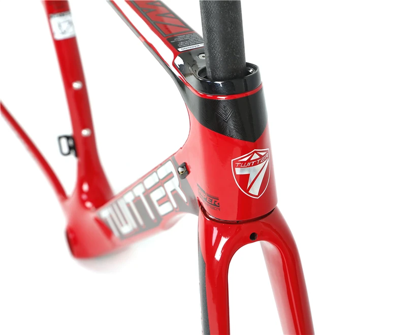 light carbon frame road bicycle