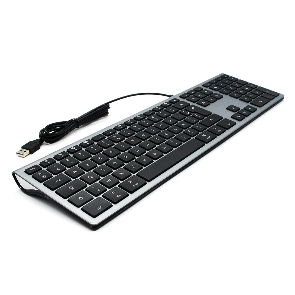 Abs Slim 108keys Standard Computer Key Board Usb Desktop Keyboards