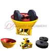 hot sell two roller gold ore wheel mill grinding machine twin rollers wet pan mill