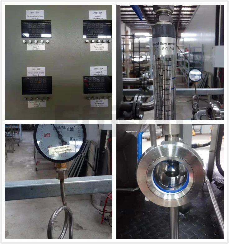 wiped film evaporator