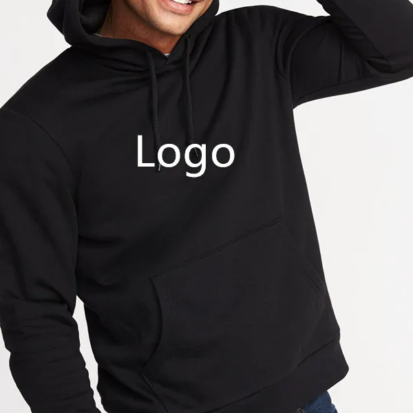 High Quality Hoodie 100 Cotton Pullover Plain Blank Hoodies Unisex