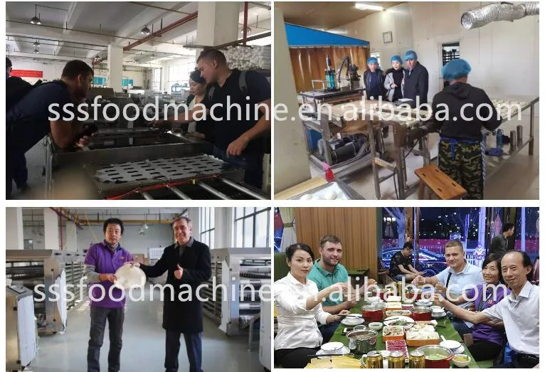 Sanitary Touch Screen Commercial Chapati Making Machine