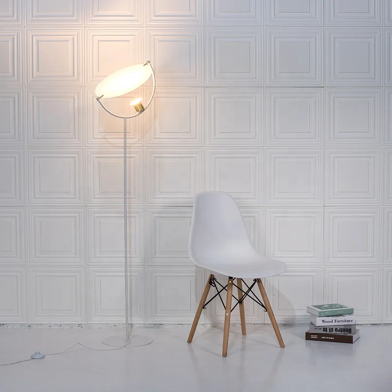 Modern Designer Lighting White Stand Light Standing Floor Lamp