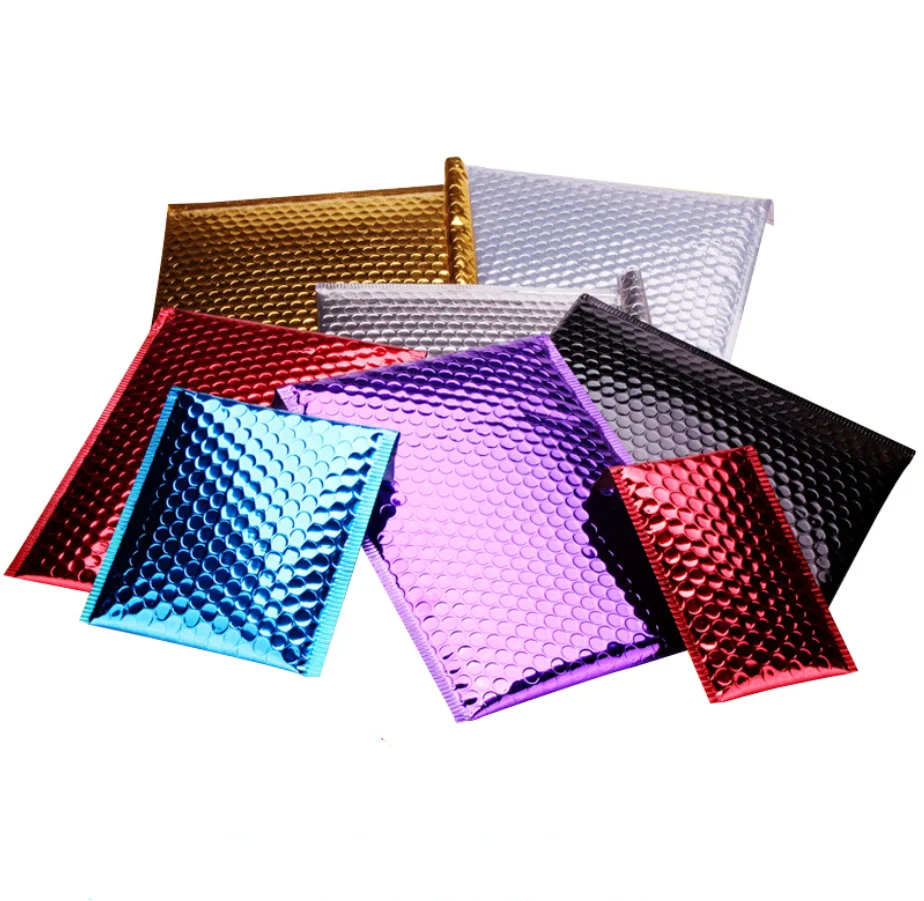 Customized Metallic Self Seal Waterproof Poly Bubble Mailers - Buy ...