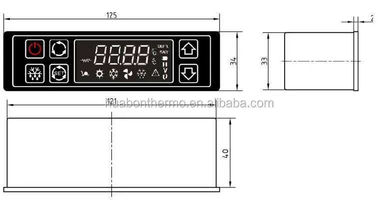Reefer Unit Control Panel Two Fans Evaporator And Two Fans Evaporator Reefer Unit Control Panel ...