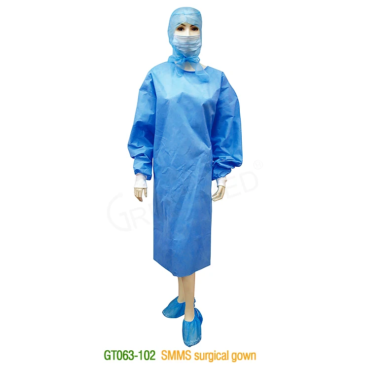Factory Price Medical Reinforced Sms Smms Spunlace Disposable Surgeon ...