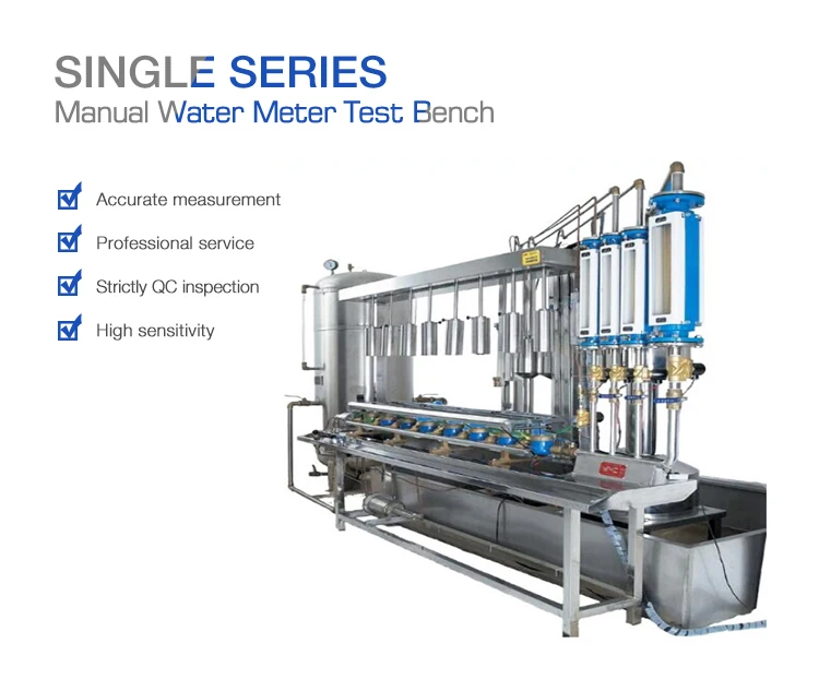 SINGLE SERIES Manual Water Meter Test Bench Buy water meter test