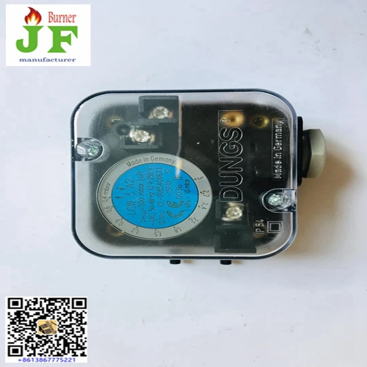 Jf Boiler Parts Air Pressure Switch Lgw3a2 For Riello Burner And Baltur