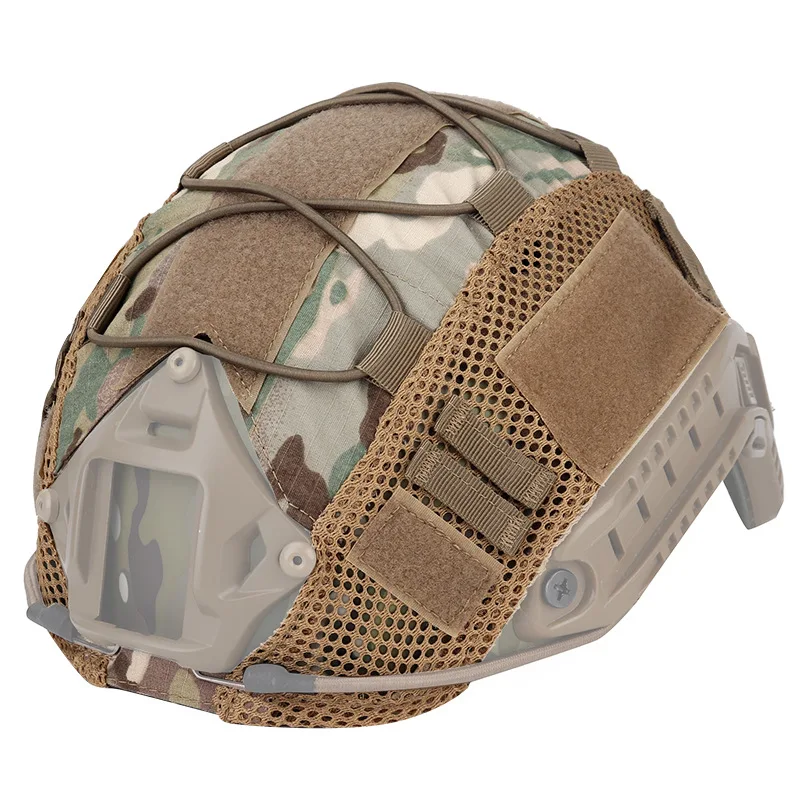
CP camo multicam camouflage FAST bulletproof fabric helmet cover 
