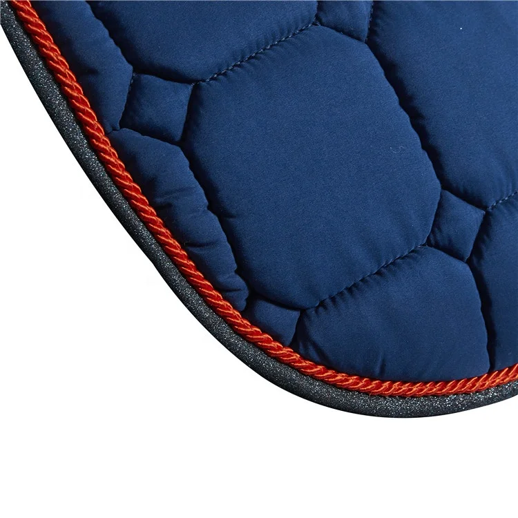 High Quality Bareback Saddle Pad Quilted Tc Fabric Horse Saddle Pad Set