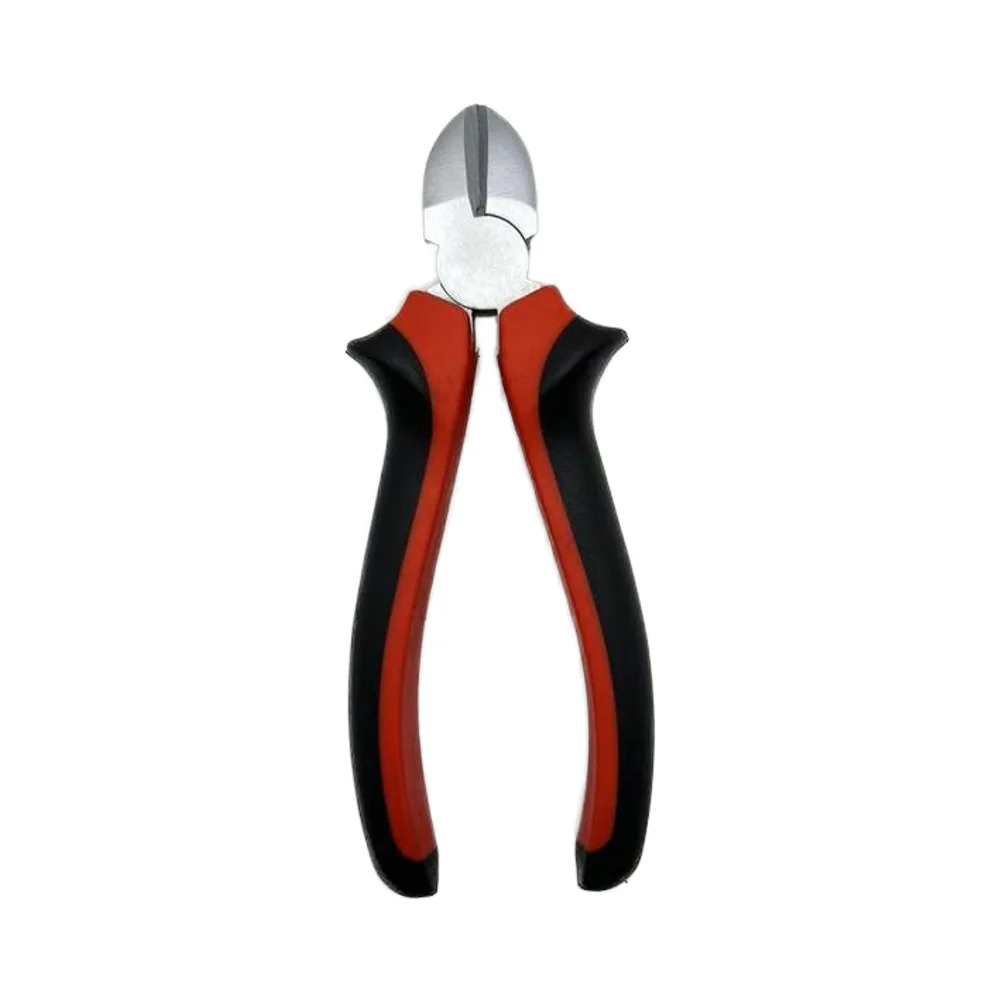 Industrial Dual-Color Soft PVC Handle CRV Diagonal Cutter Side Cutting Plier Customizable OEM DIY Multi-Functional Metric Steel supplier