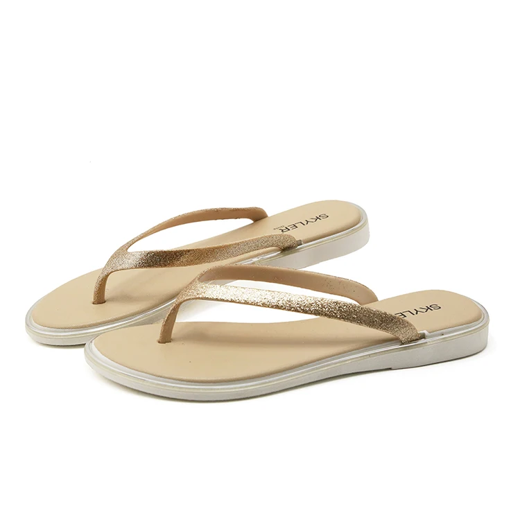 Chanclas De Playa Con Purpurina Plateada Para Chicas,Calzado Personalizado  Para Mujer - Buy Playa Flip Flops Para Las Mujeres Chicas Brillo Flip Flops  Personalizado De Alta Calidad De Las Mujeres Zapatillas Flip