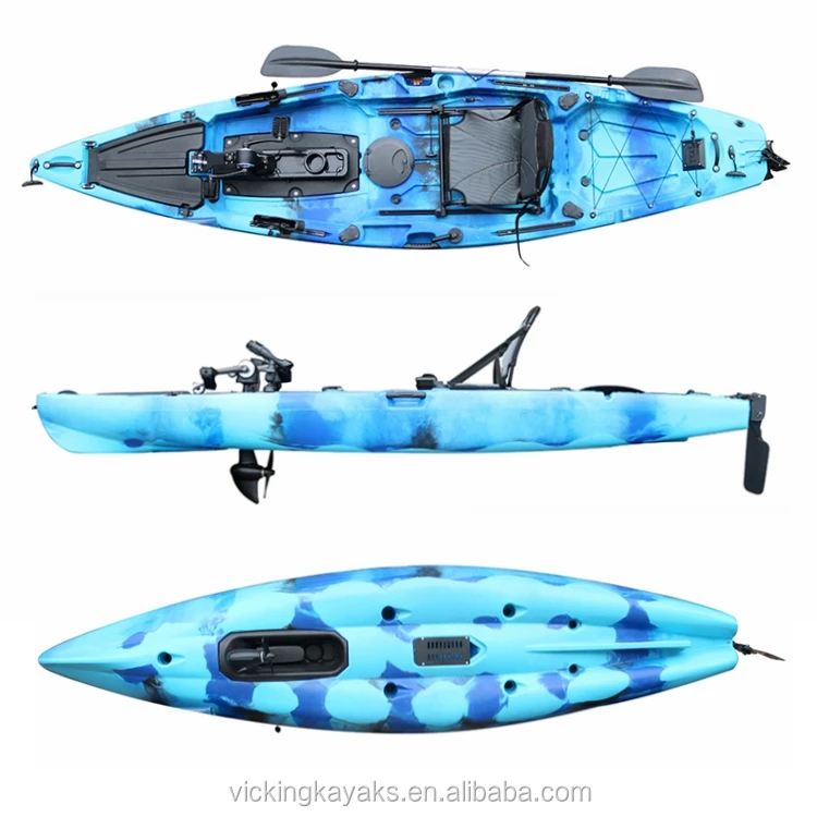 Vicking Newest 12ft Kayak With Flap Pedal Fast Or Kayak With Pedals