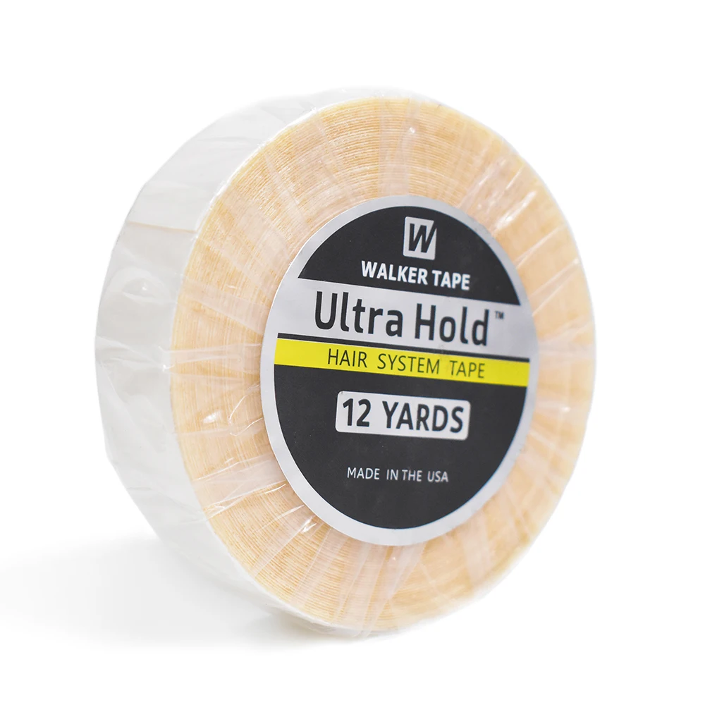 1 9cm 12yards Ultra Hold Hair System Tape Roll Double Sided Adhesive 
