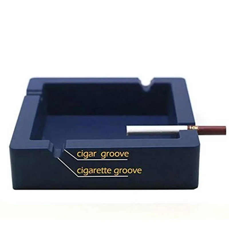 Wholesale Premium Quality 15x15cm Big Square Unbreakable Silicone Cigar