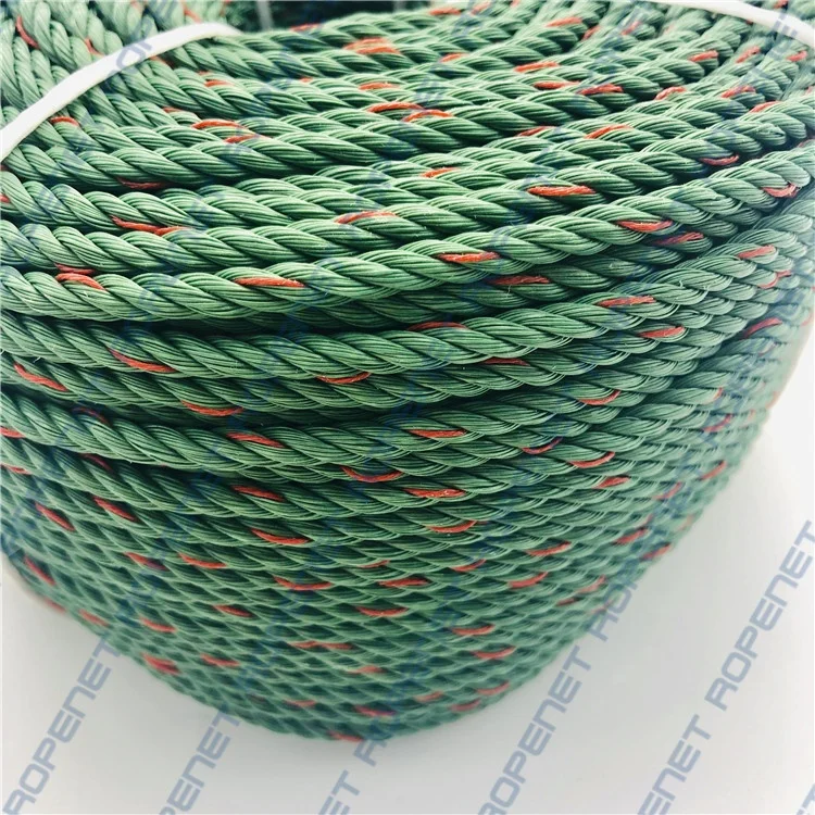 Recycled Plastic Rope Pe 3 Strand Twist Rope Package Rope - Buy