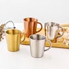 500mL Stainless Steel 304 Copper Plated Beer Cup Water Drinking Mug