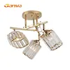 High quality indoor modern glass shade crystal pendant light ceiling lamp