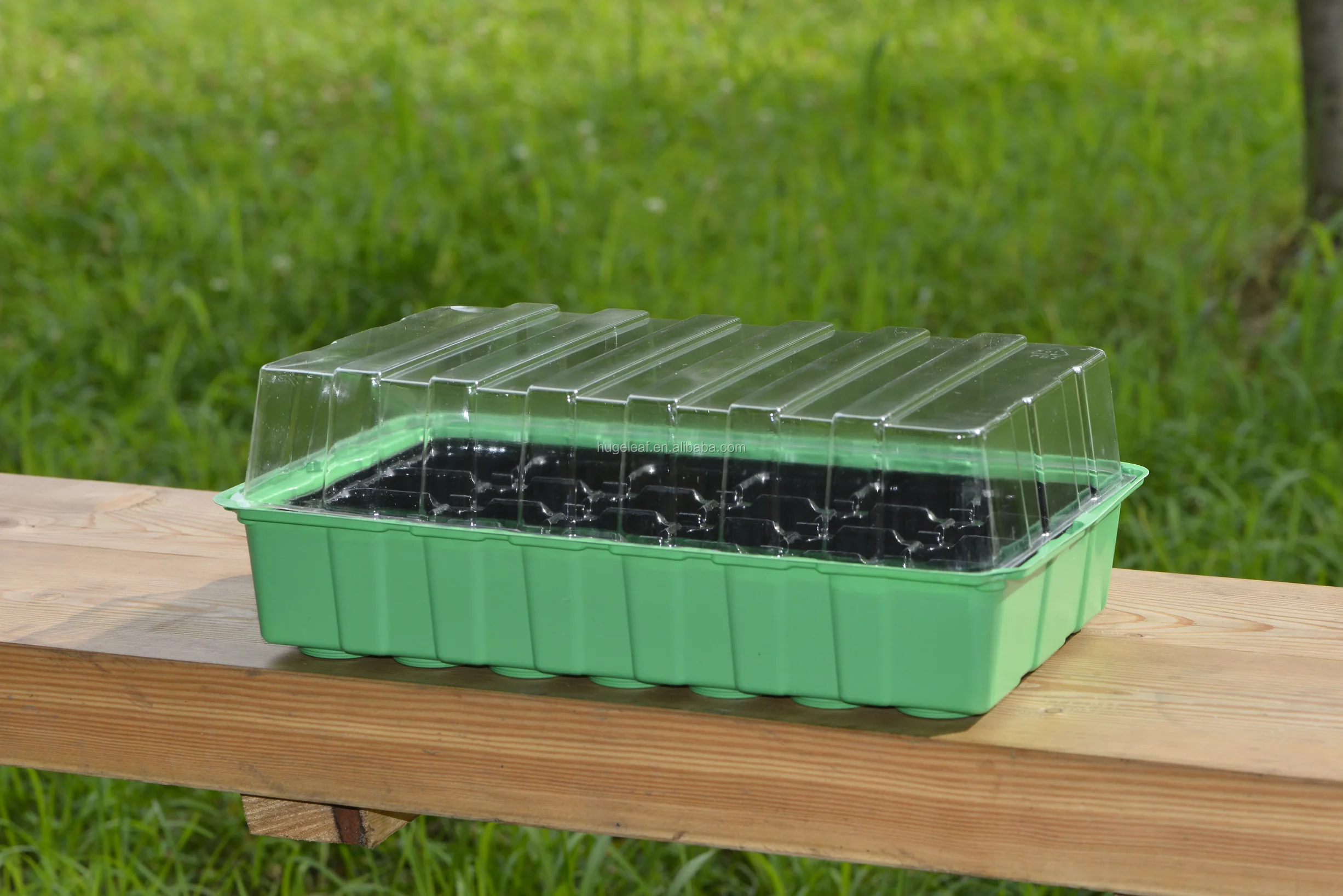 Seed Propagator--garden Plastic Nursery Seed Tray With Cover - Buy Seed ...