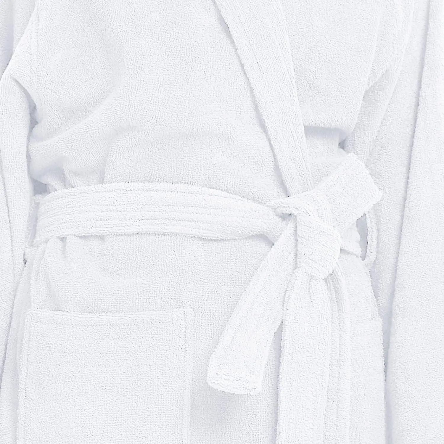 100 Cotton Terry Bathrobe Kimono Collar Super Soft Terry Absorbent