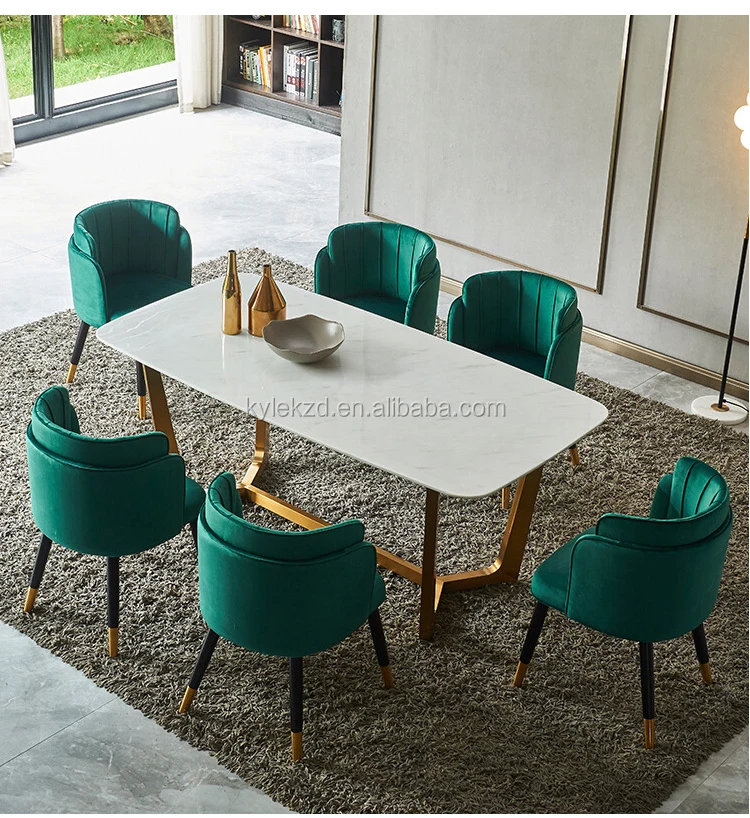 Luxurious Furniture Modern Restaurant Designer Upholstery Dining Chair