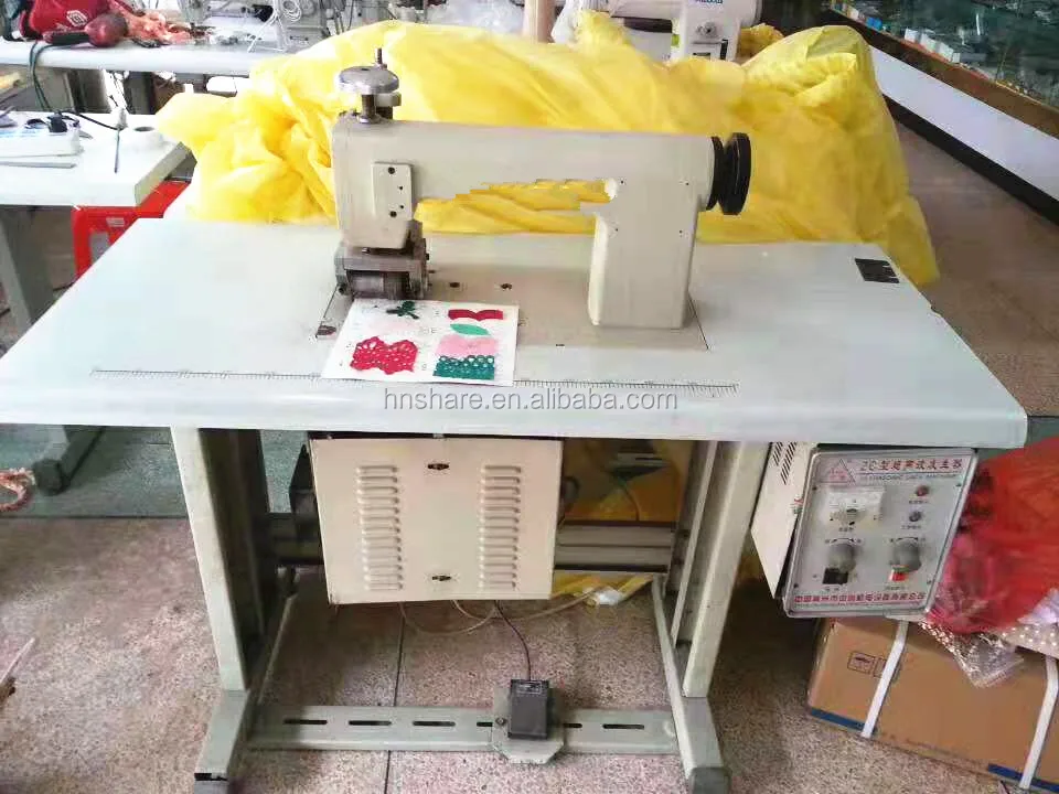 Ultrasonic Lace Sewing Machine Nonwoven Bag Making Machine Buy Non