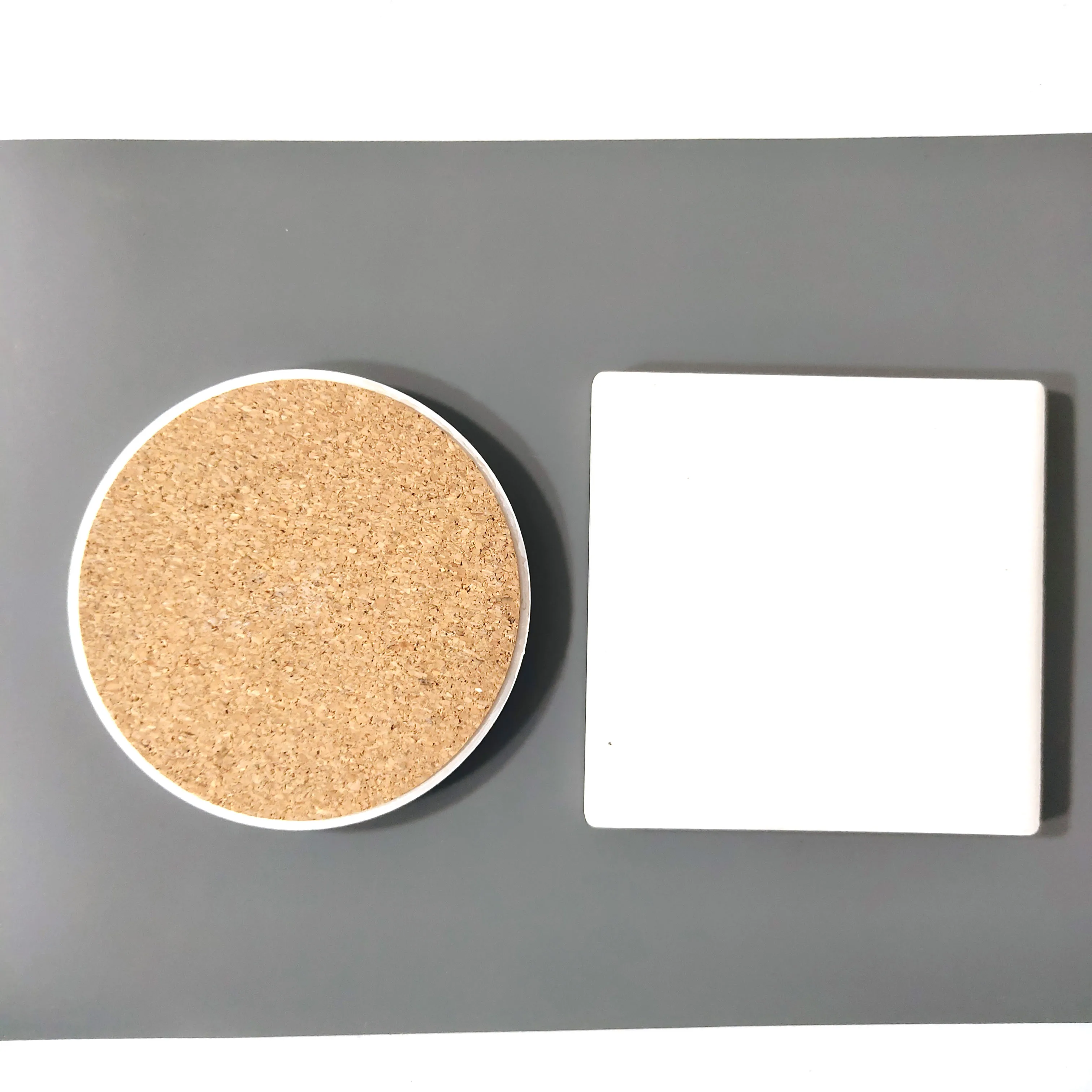 Wholesale Blank Coasters Sublimate Drink Set Ceramic Absorbent Coaster