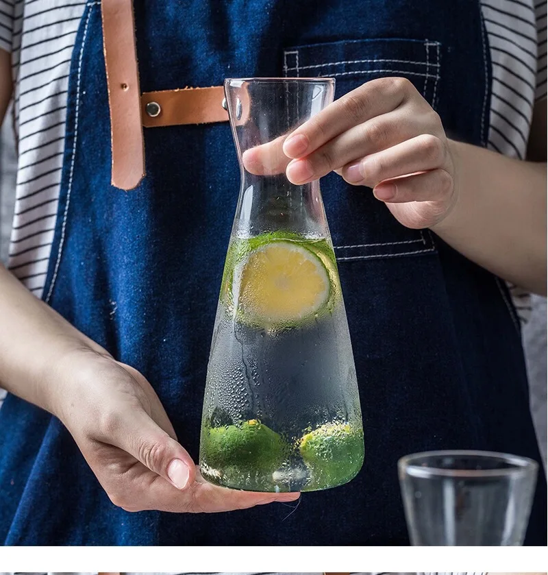 500ml tea water cup bottle glass jar borosilicate glass cups