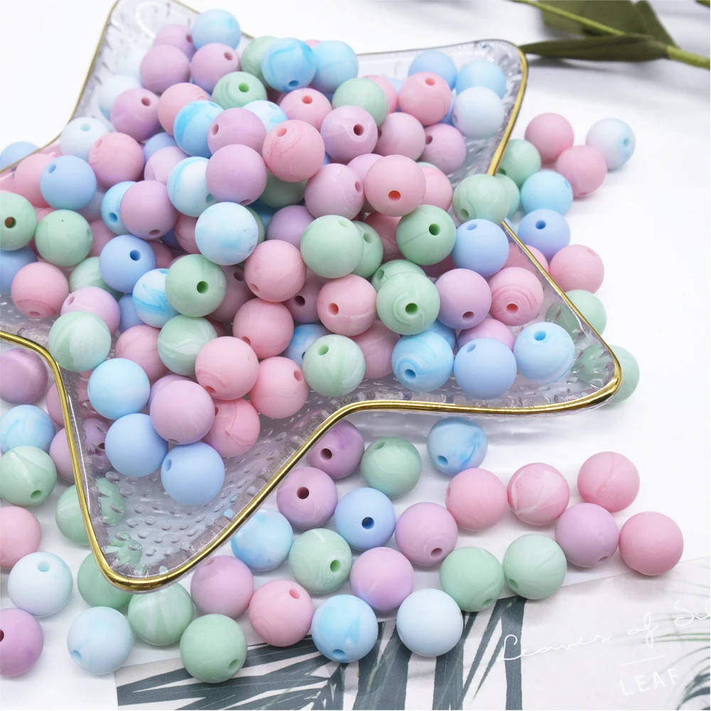 Factory Direct Sell 12mm Baby Chew Round Soft Silicone Beads Buy Baby