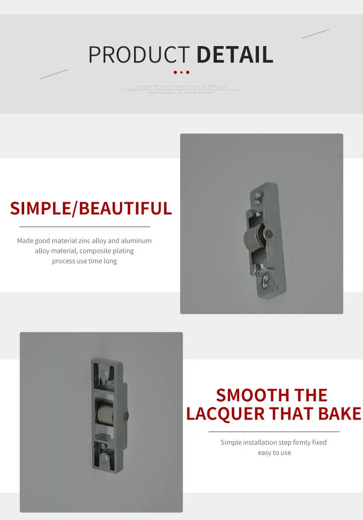 High Quality Upvc Window bearing Accessories Wheels Steel Rollers Slide