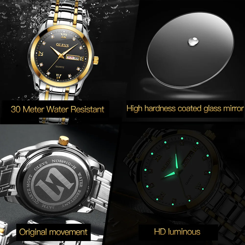 olevs watches luxury digital | GoldYSofT Sale Online