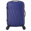 2019 Hot sale Good Quality Light Weight Suitcase wave lines suitcase elegant luggages