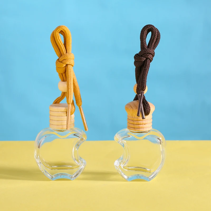 Custom Essential Oil Diffuser Bottle Car Perfume Bottle With Wood Cap