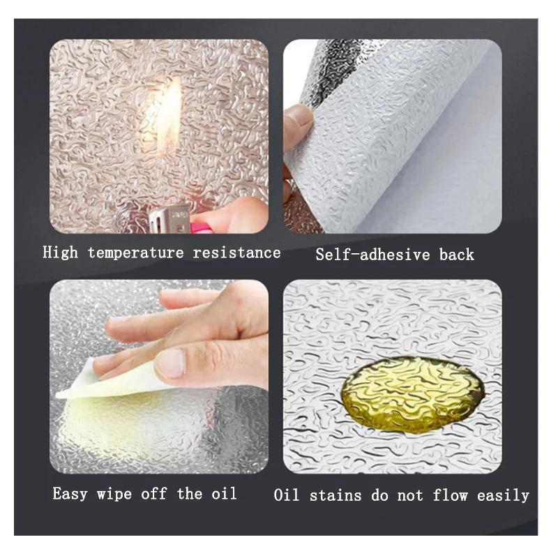 Thickened marble wallpaper self-adhesive wallpaper waterproof PVC kitchen cabinets waterproof for household