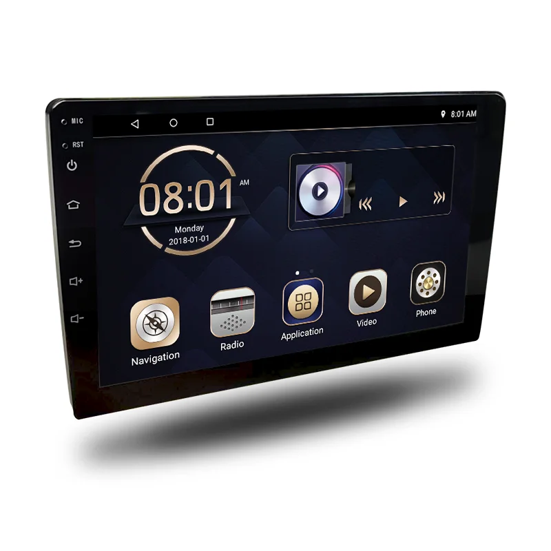 

car radio,2 Pieces, Black