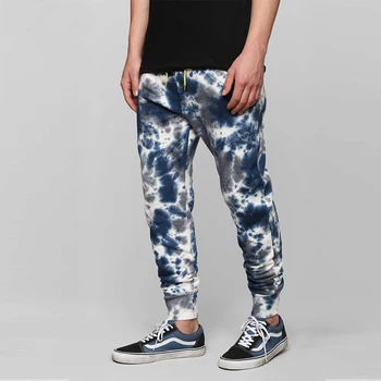 tie dye sweatpants mens