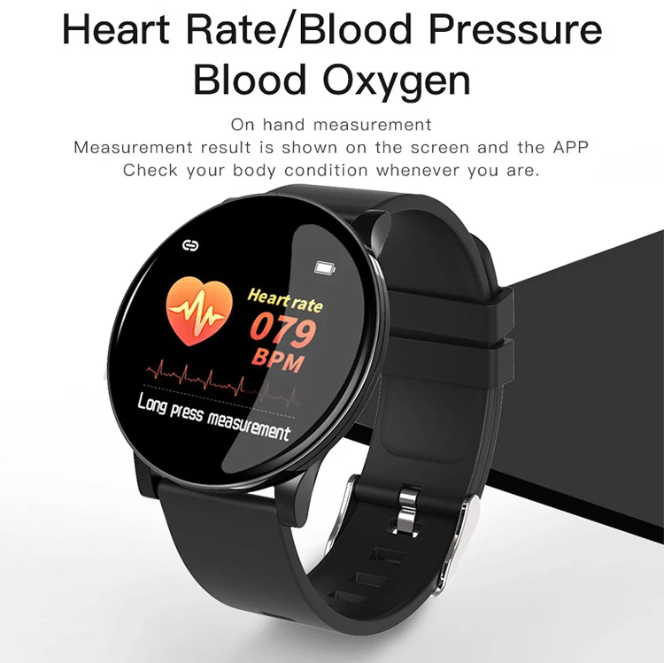 Amazon HOT Sale W8 Watch Heart Rate Monitor Pedometer Fitness Smart Bracelet W8