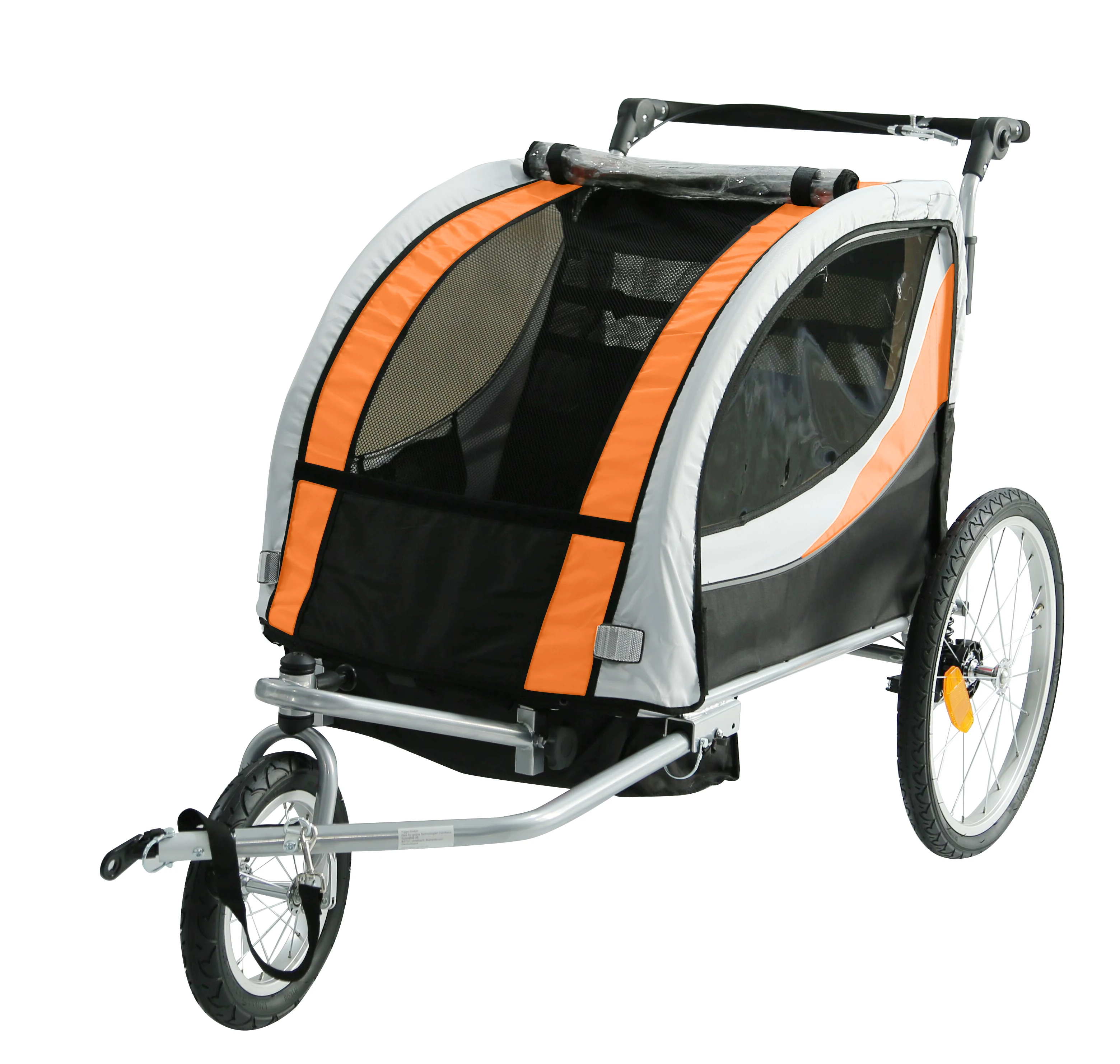 baby bike trailer with suspension