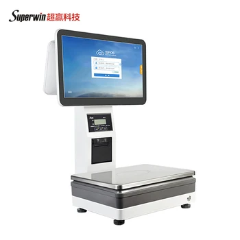 Ready To Ship Cy-55a Weighing Scales With Aclas Pbx Terminal Pos With