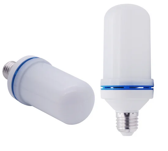 LED Flame Effect bulb 3W 5W 7W E27 E26 E14 E12 Led flame light breathing light for decoration