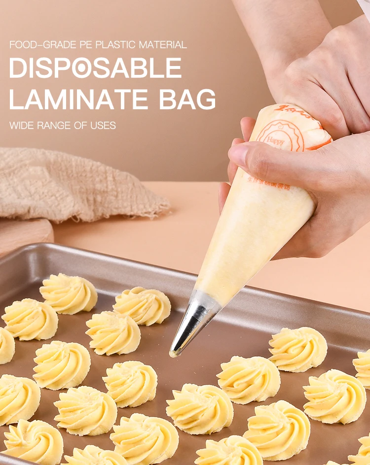 piping nozzle pipping bag disposable plastic piping pastry bags
