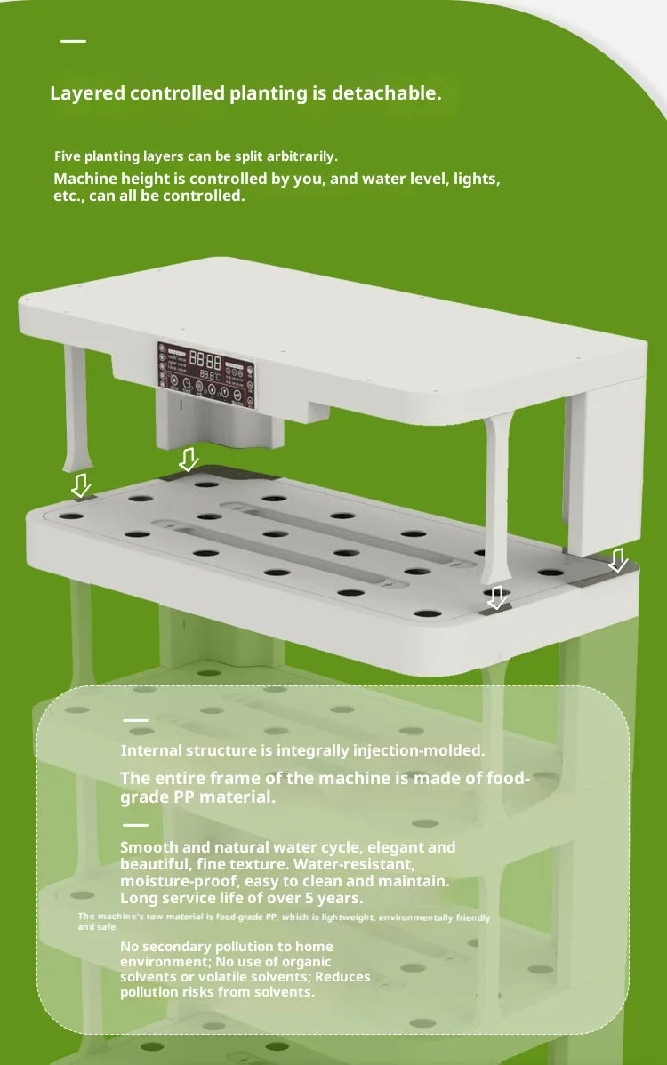 product a one rr we32 smart home automatic indoor hydroponic planting cabinet high productivity irrigation system hydroponics equipment-6
